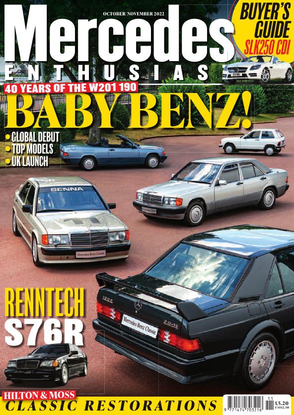Журнал Mercedes enthusiast. October-November 2022